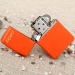 فندک زیپو Zippo مدل ORANGE MATTE کد 231ZL