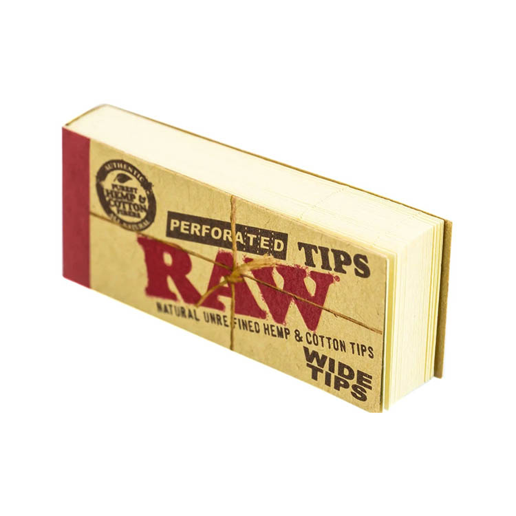 فیله سیگار دست پیچ (فیلتر تیپ) RAW Wide Tips
