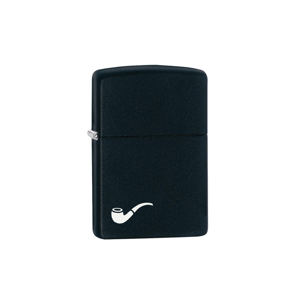 فندک اصل زیپو Zippo مدل Black Matte Pipe LT